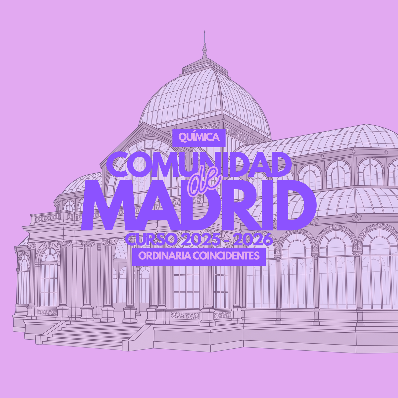 Química Madrid – ORDINARIA COINCIDENTES – 2025-2026